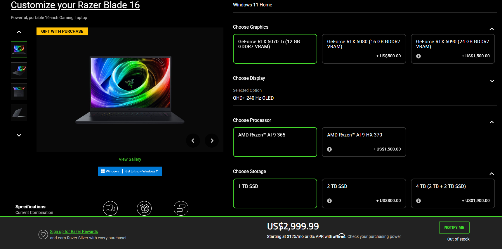 Razer Blade 16 RTX 50