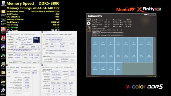 V-Color Manta XFinity O CUDIMM 8800 MTs
