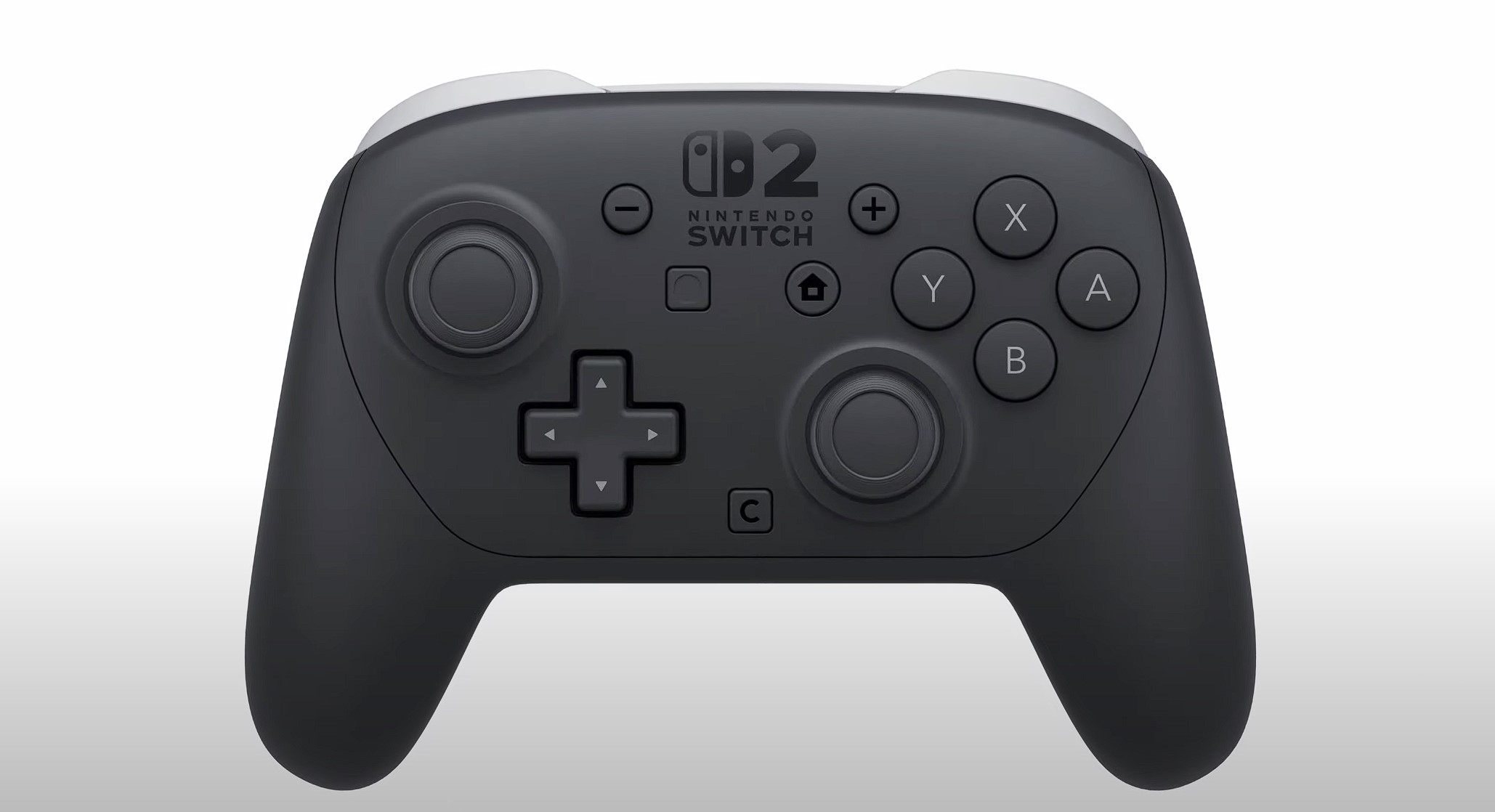 Une vue aérienne d'un Pro Controller de la Switch 2.