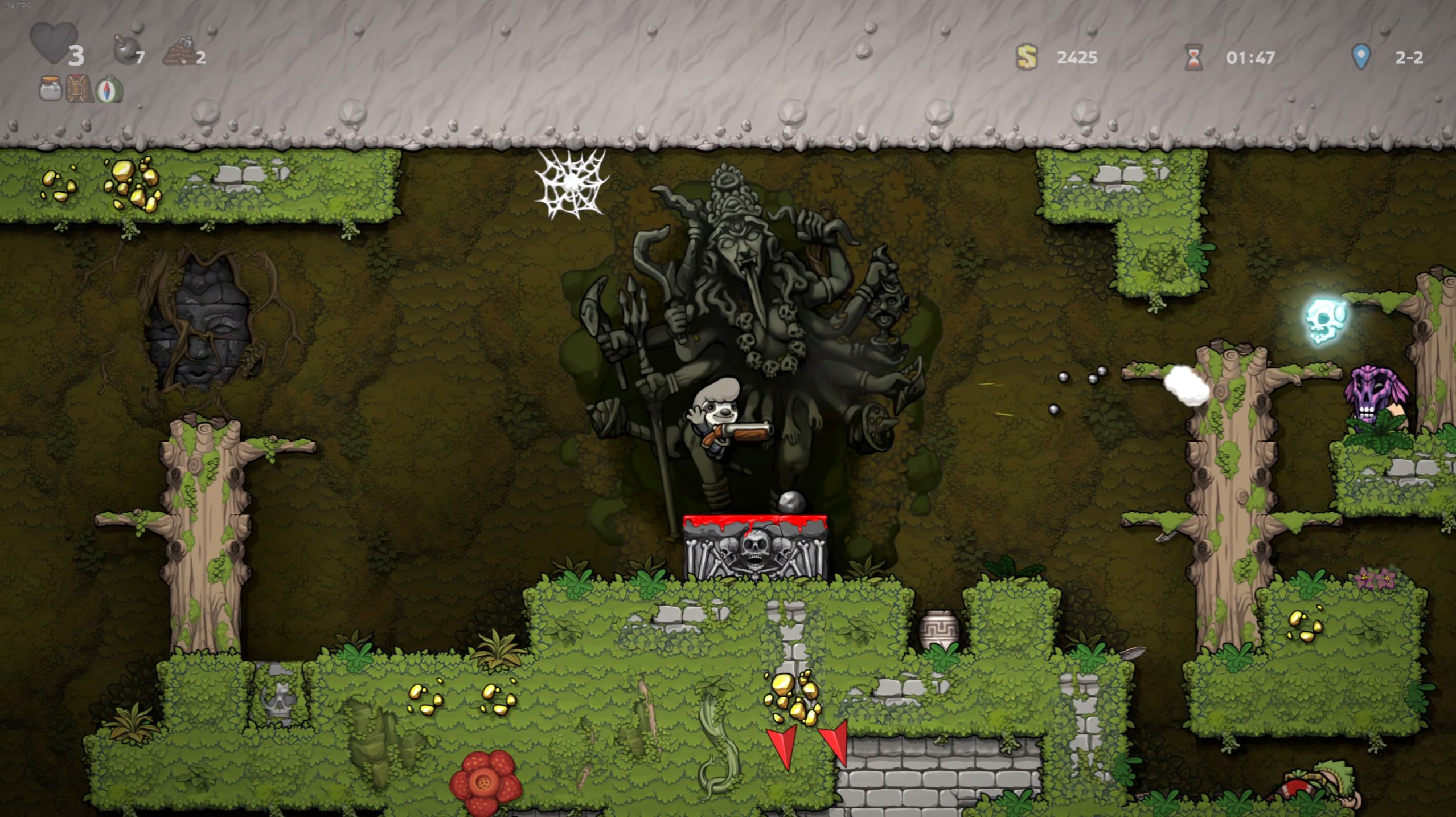 A screenshot of Spelunky 2.