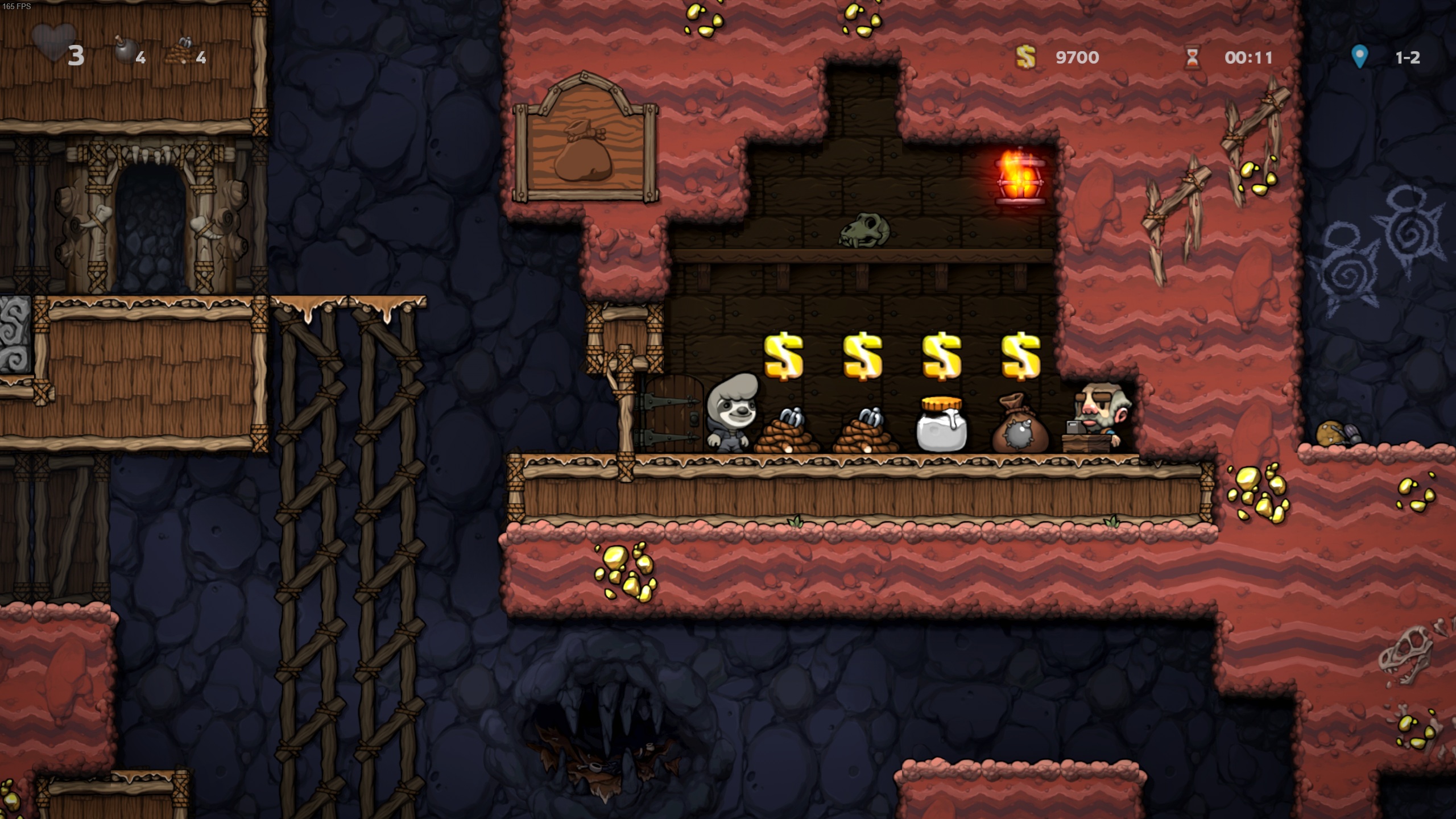A screenshot of Spelunky 2.