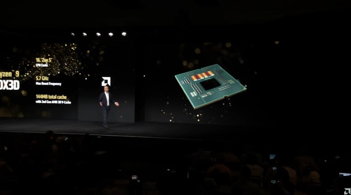 Annonce d'AMD pour le 9950X3D.