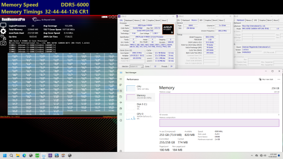 G.Skill 6000 256 GB 1