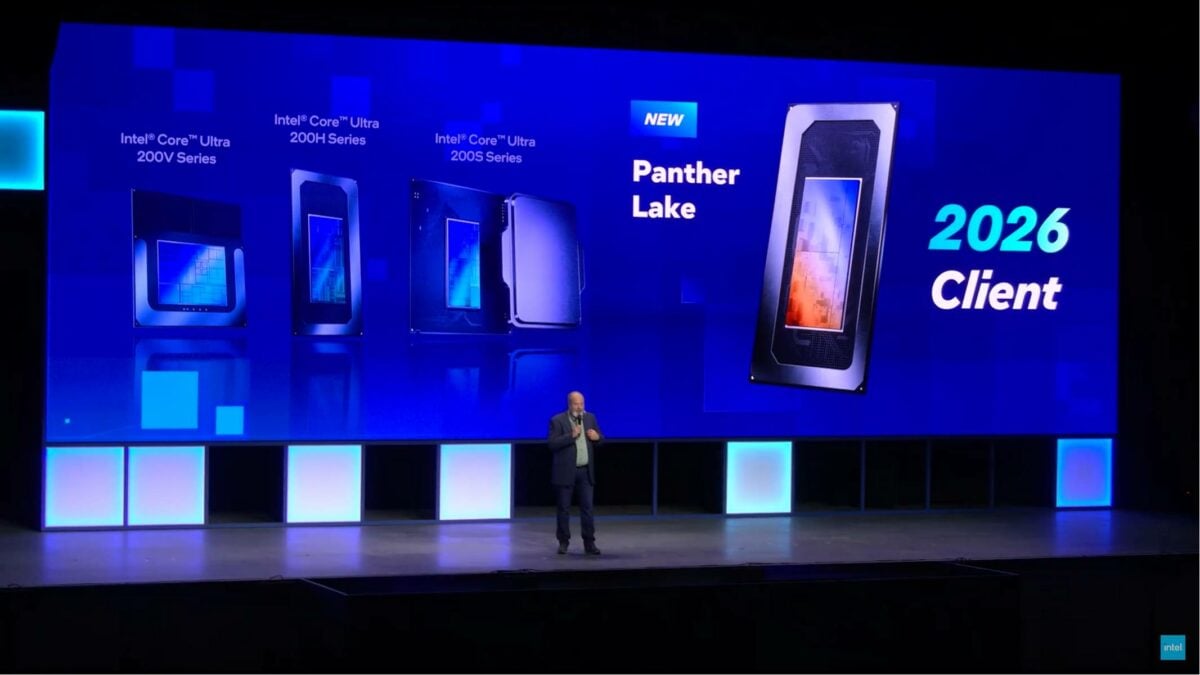 Intel Panther Lake roadmap.