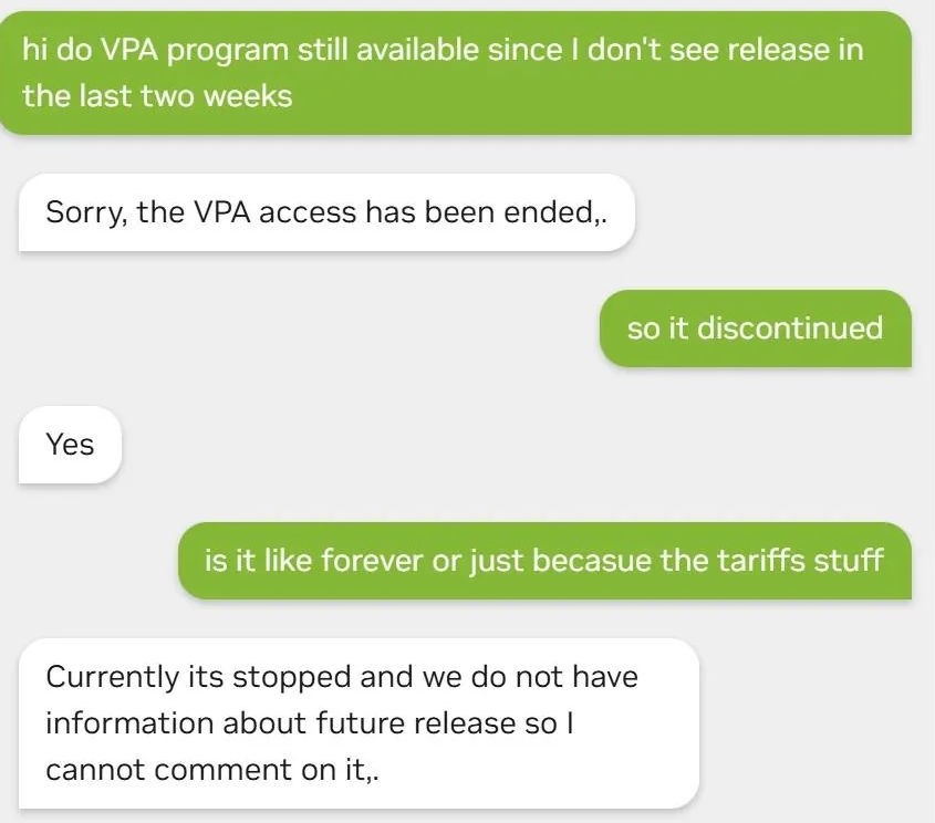 NVIDIA VPA chat