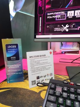 MPG 272URX QD-OLED Computex Specs