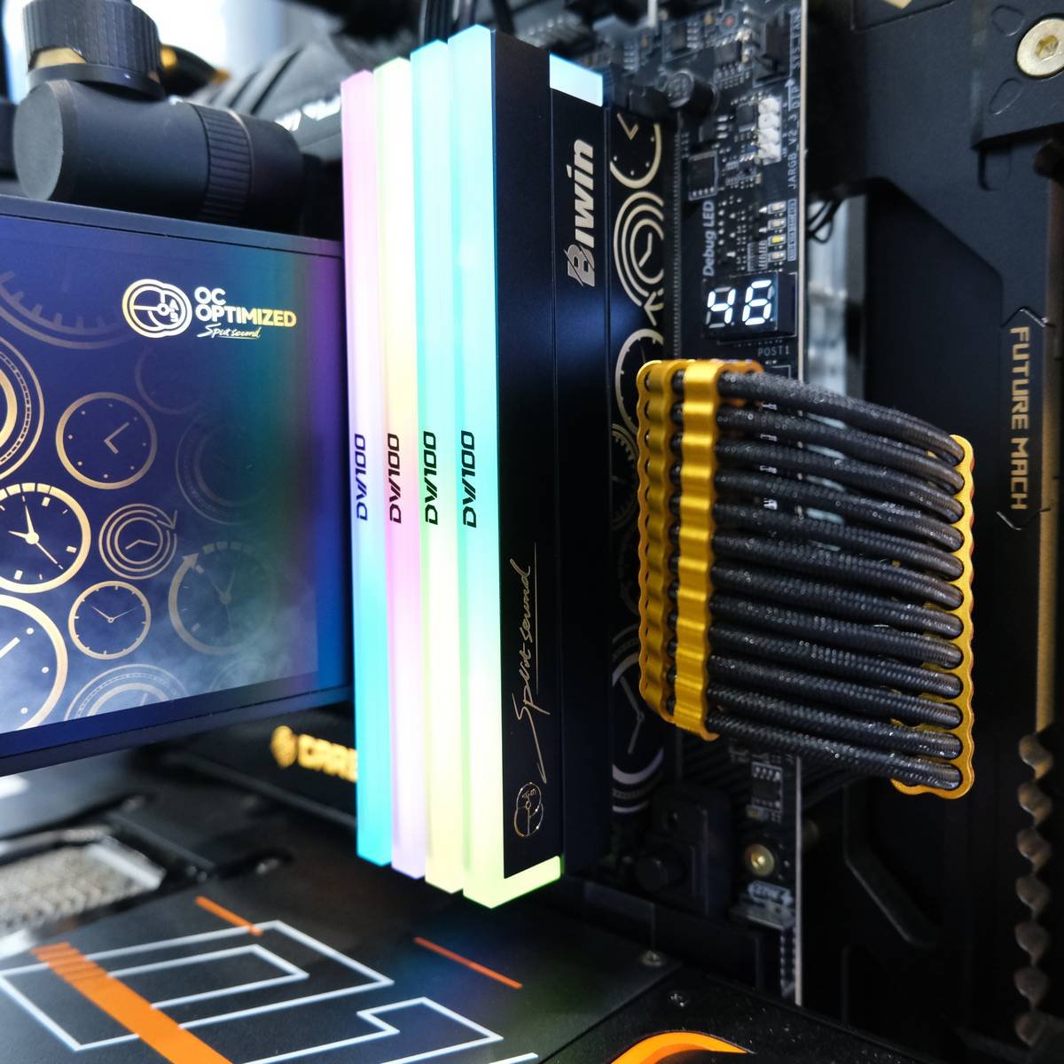 Biwin DW100 DDR5 RGB system.