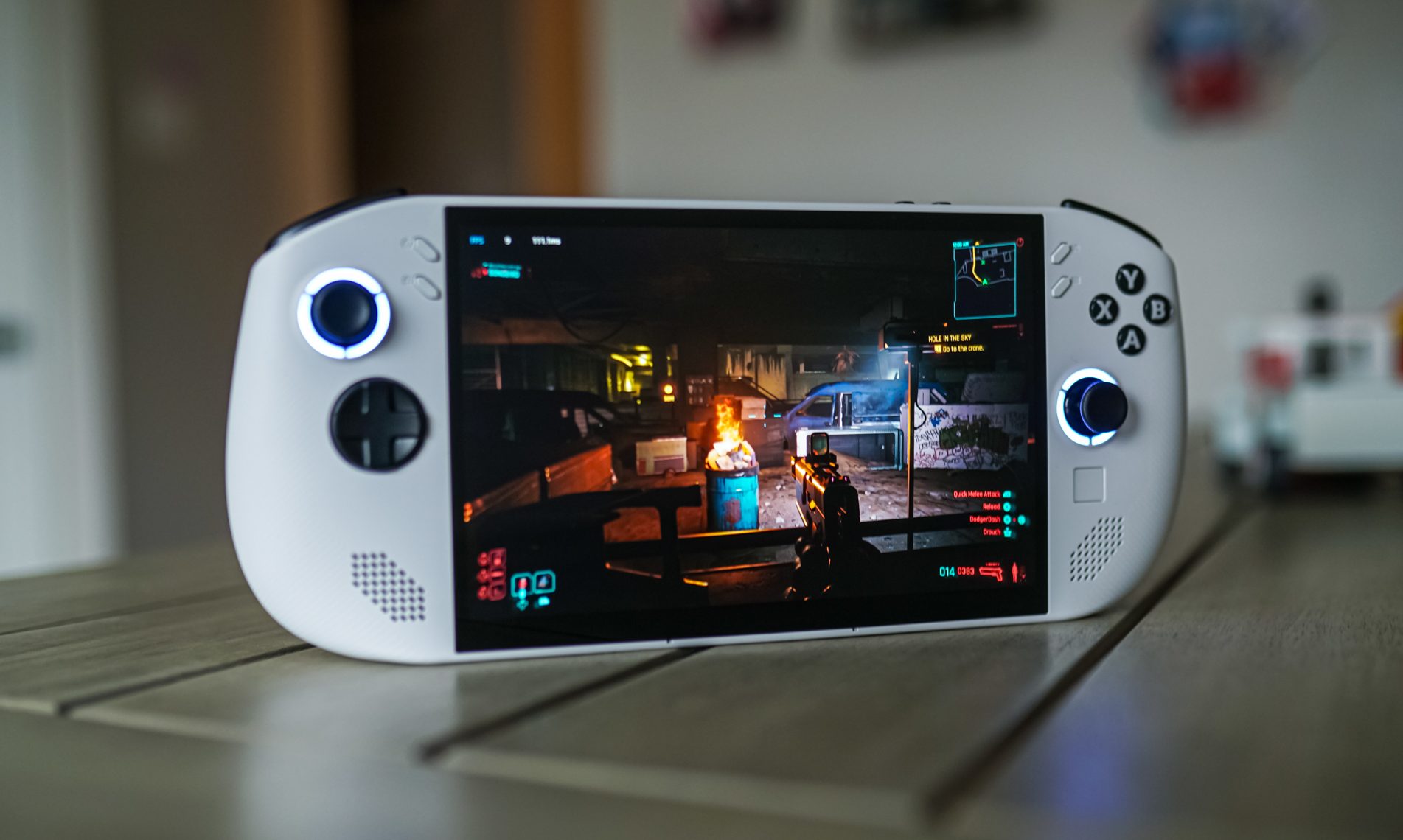 Cyberpunk 2077 sur le Lenovo Legion Go S.