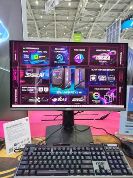 MPG 272URX QD-OLED Computex