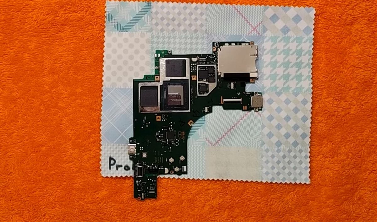 Nintendo Switch 2 motherboard.