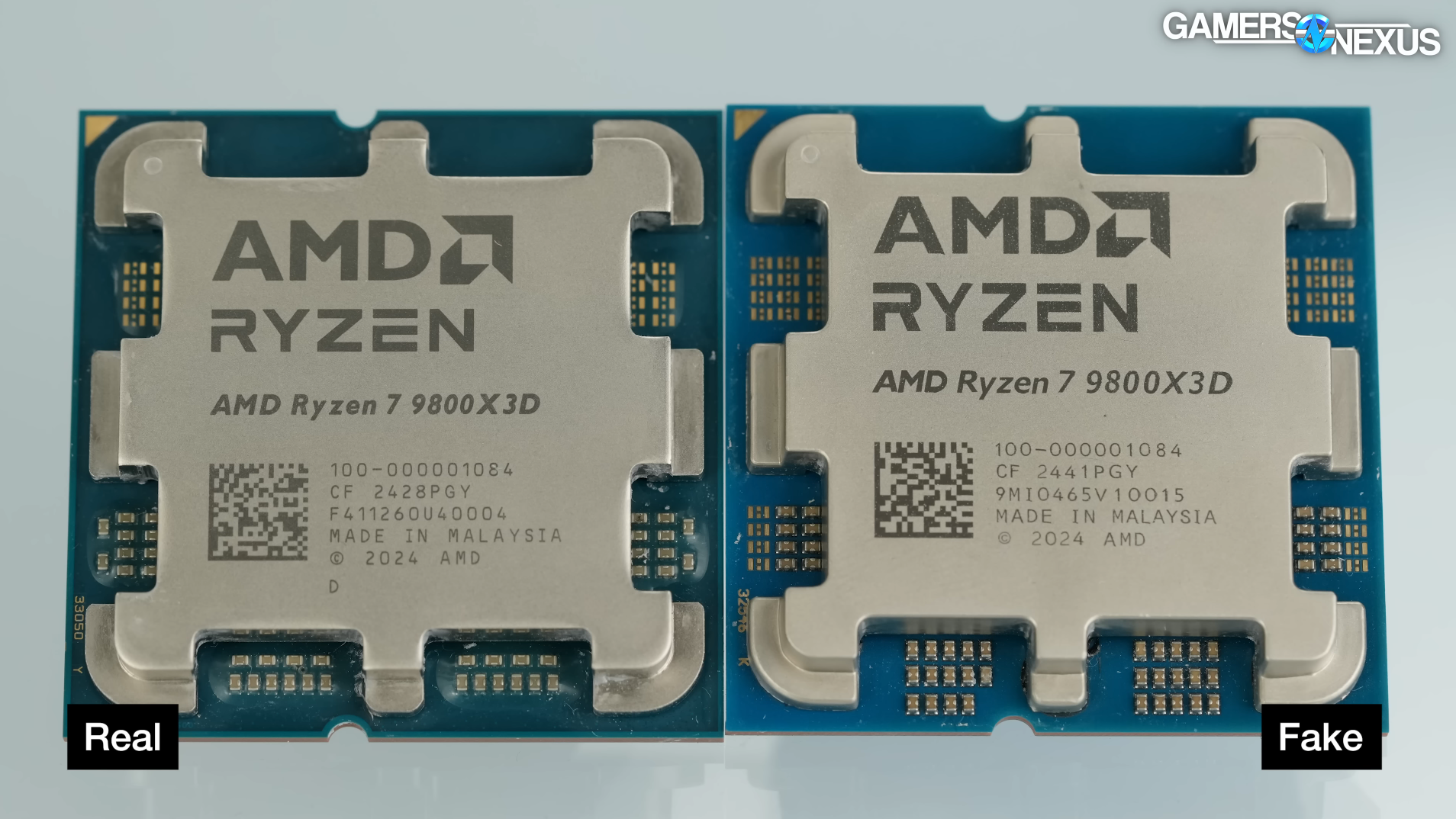 Fake vs Real Ryzen 7 9800X3D