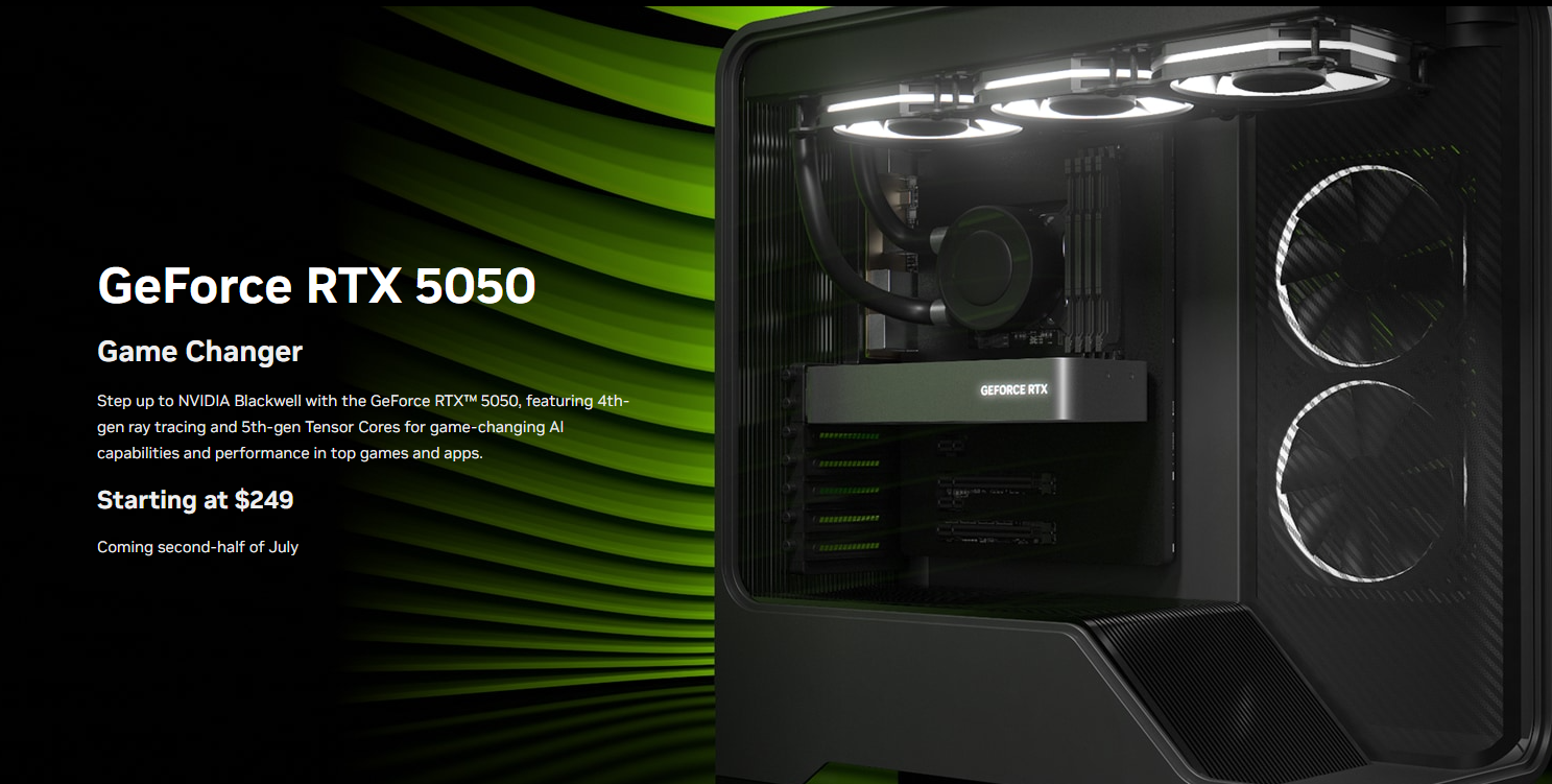 GeForce RTX 5050 NVIDIA