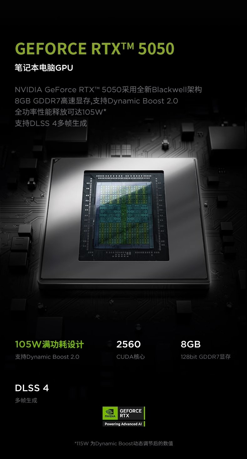 GeForce RTX 5050 laptop