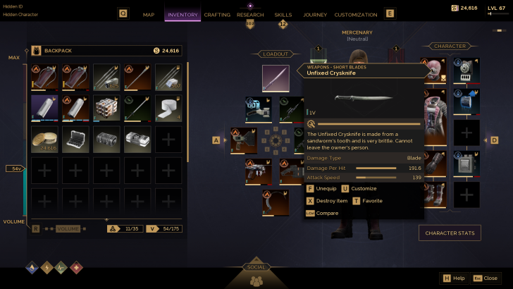 Dune: Awakening Crysknife Guide