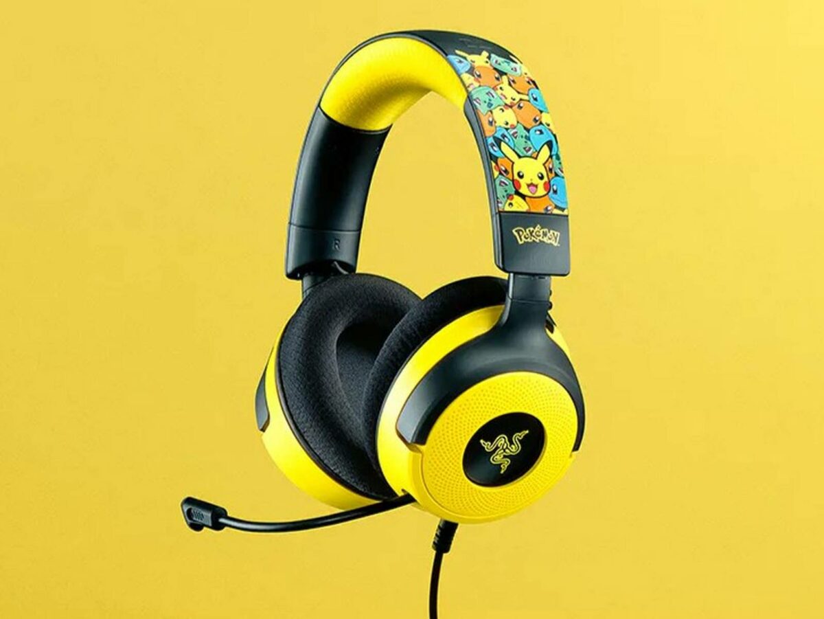Razer Kraken V4 X Pokémon.