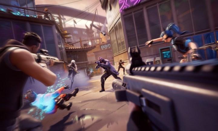 Fortnite Ballistic Skyline map