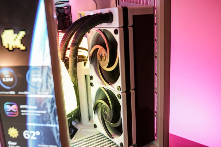 Refroidisseur liquéfié tout-en-un de Hyte.