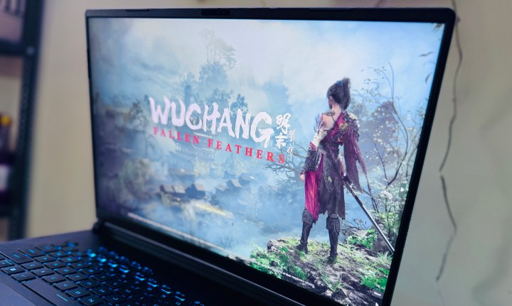 Jeu Wuchang sur l'ordinateur portable Asus ROG Strix Scar 18.