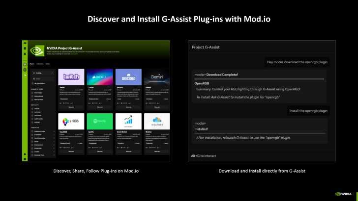 Découverte et installation des plugins G-Assist