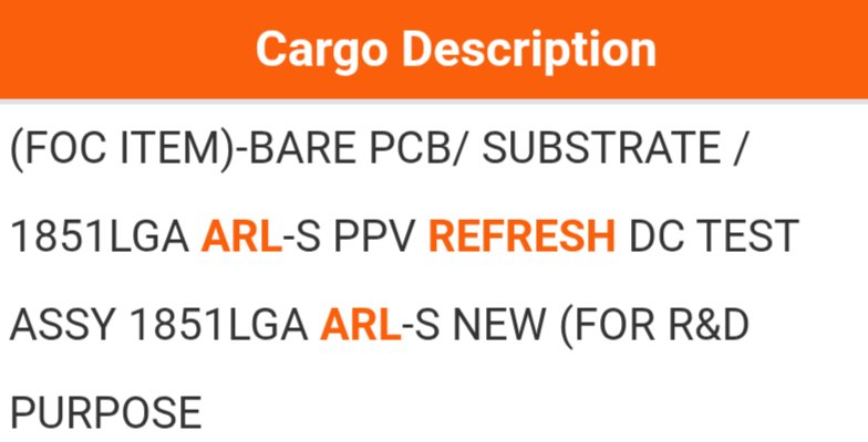 Détails sur les processeurs Arrow Lake-S.