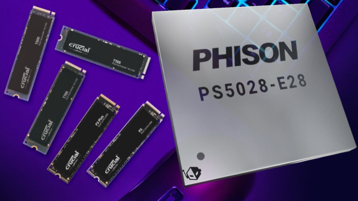 Phison Unleashes E28 Gen5 SSD Controller With 14.5 GB/s Read & Write Speeds, Crucial P510 With E31T Gen5 Controller Up To 11 GB/s 1
