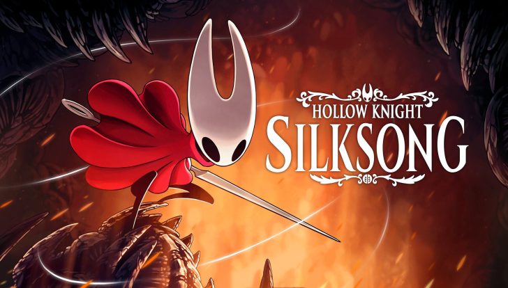 Hollow Knight Silksong key art.