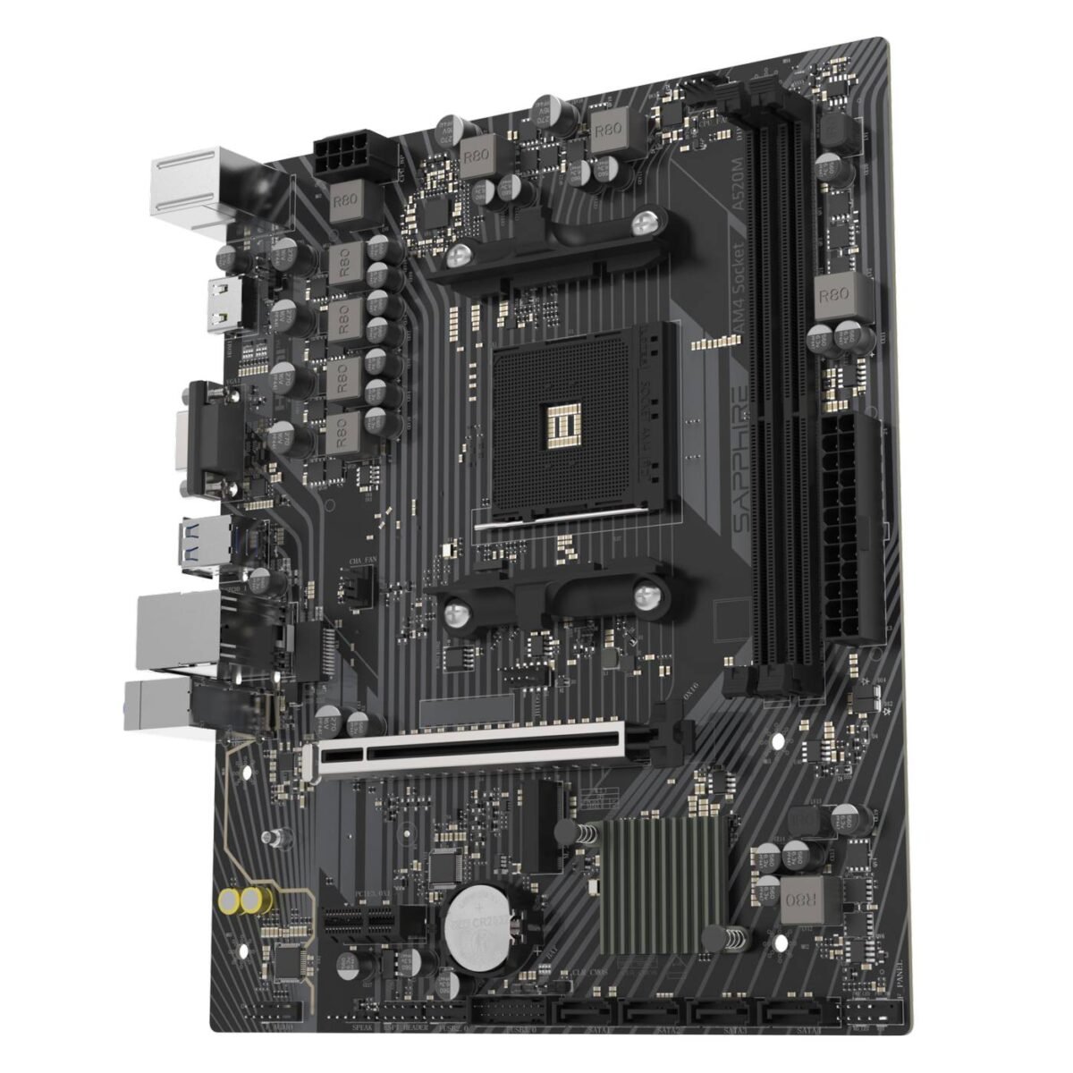 SAPPHIRE A520M-E front.