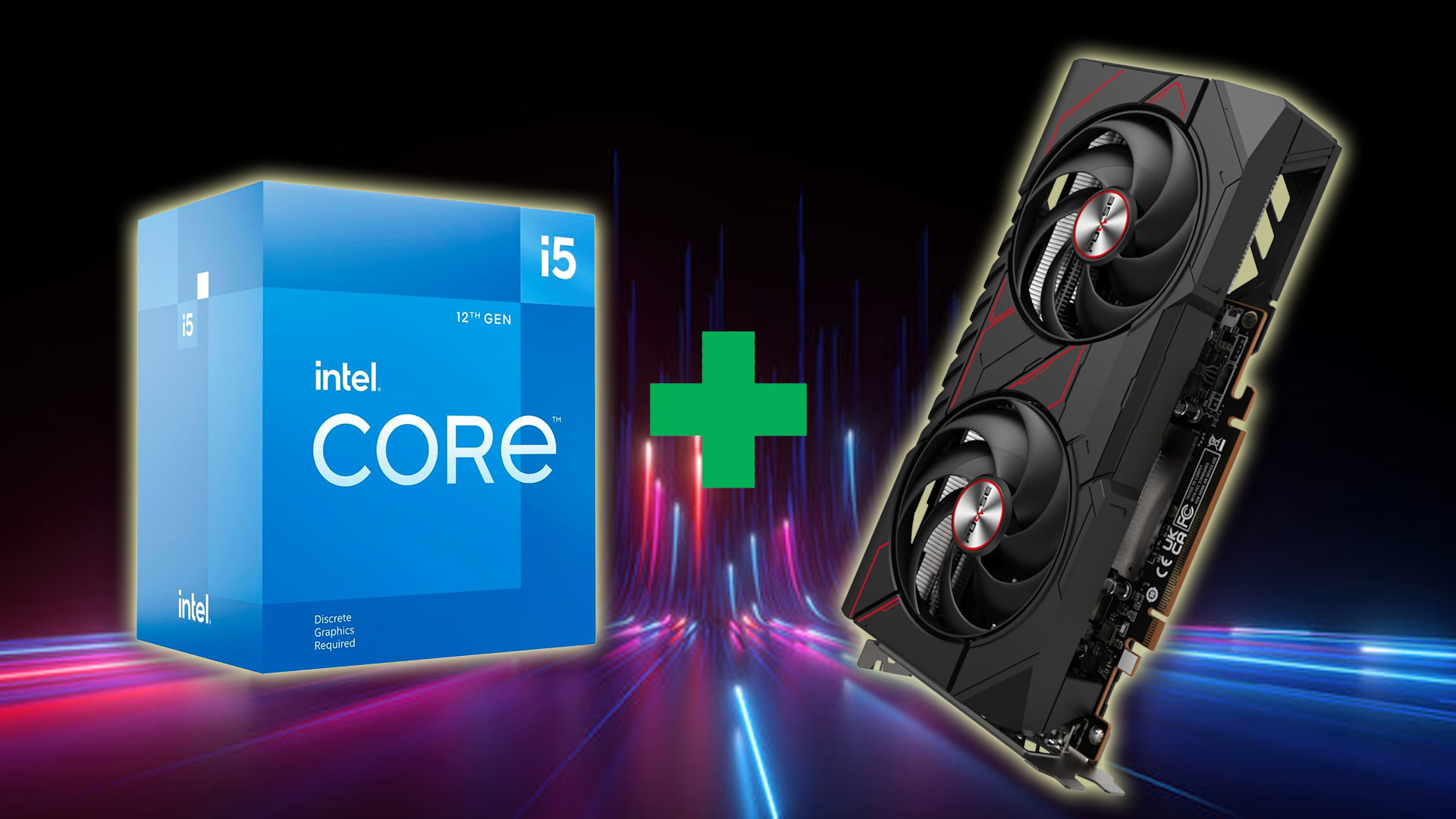 Intel Core i5 12ème génération et carte graphique non désignée.