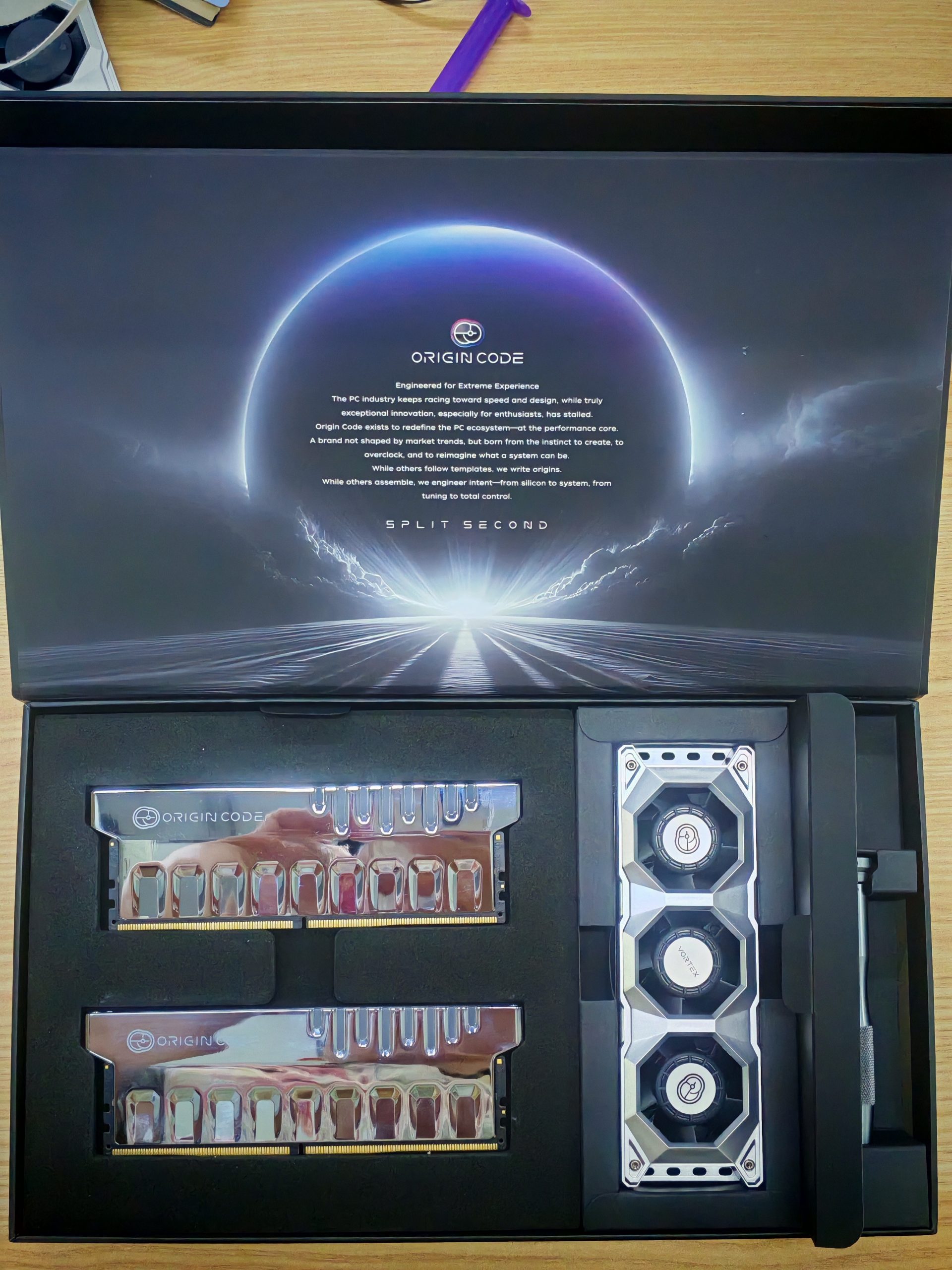 Boîte de composants Origin Code