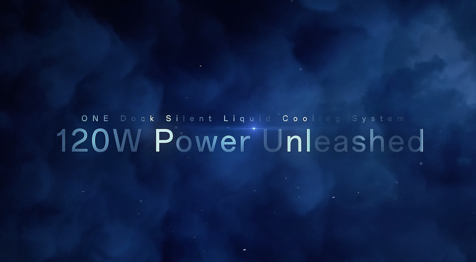 Système de refroidissement liquide Silent sur fond sombre indiquant 120W de puissance.