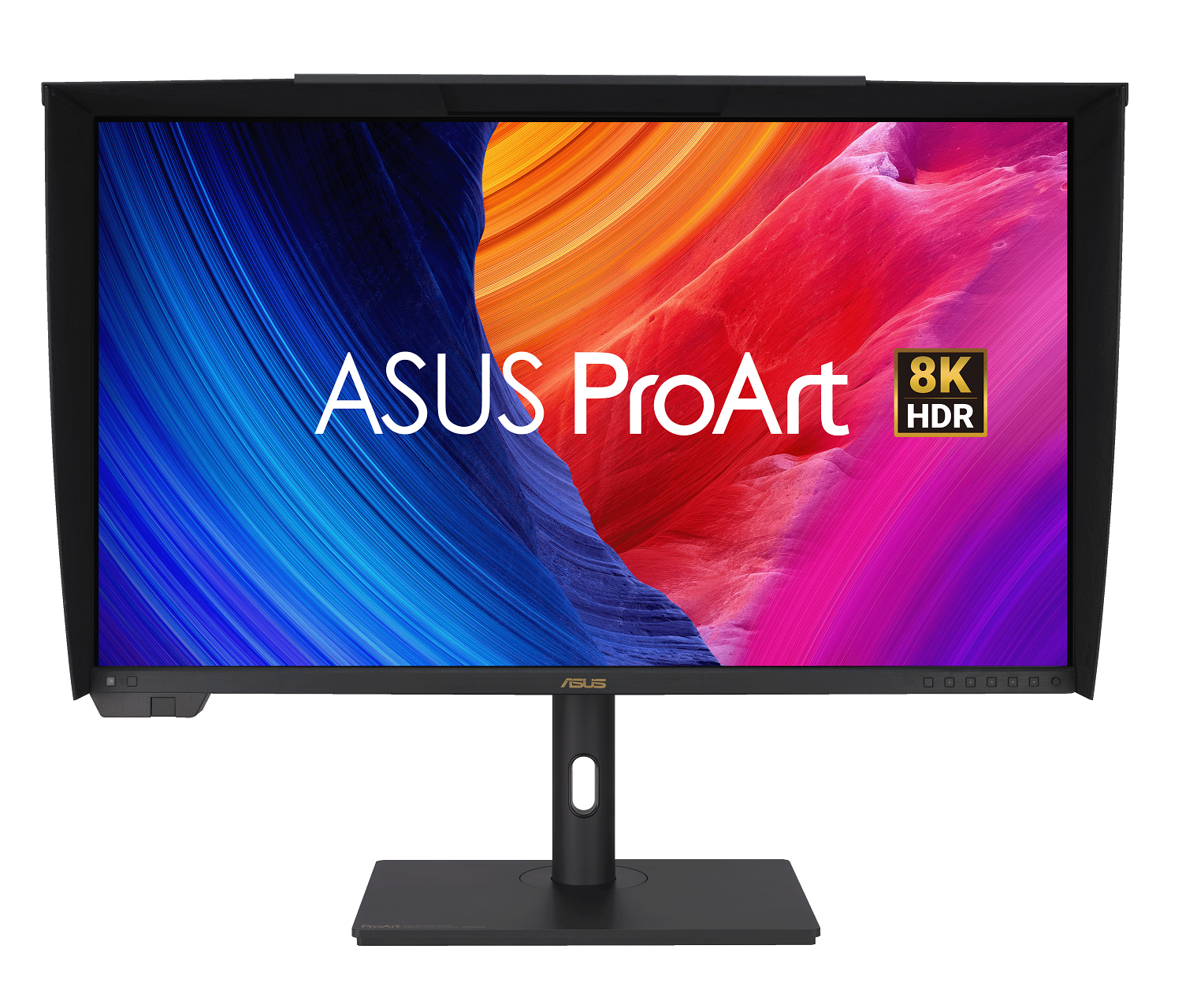 Ecran ASUS ProArt affichant du 8K HDR.