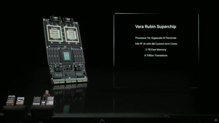 Superchip Vera Rubin with specifications