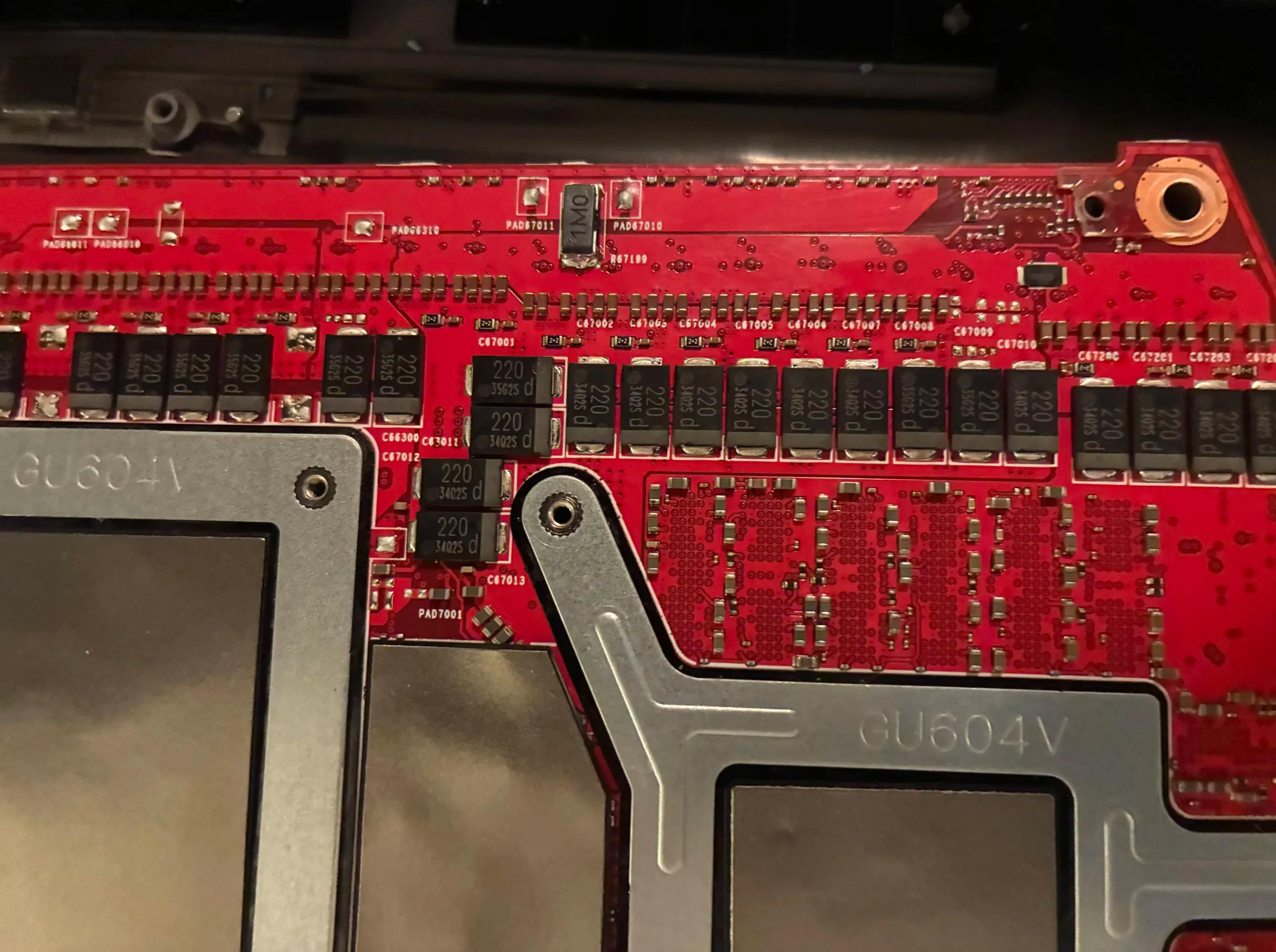 Image d'un circuit modifié.