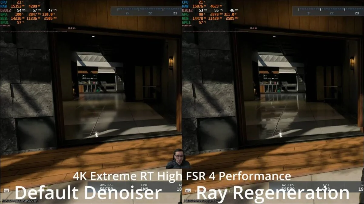 AMD Redstone Ray Regeneration in Black Ops 7.