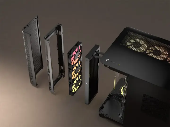 Chambre de radiateur pour CPU Corsair Air 5400