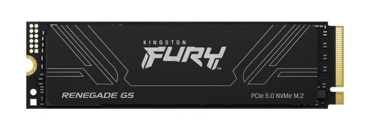 Kingston Fury Renegade G5 PCIe 5.0 NVMe M.2 SSD.
