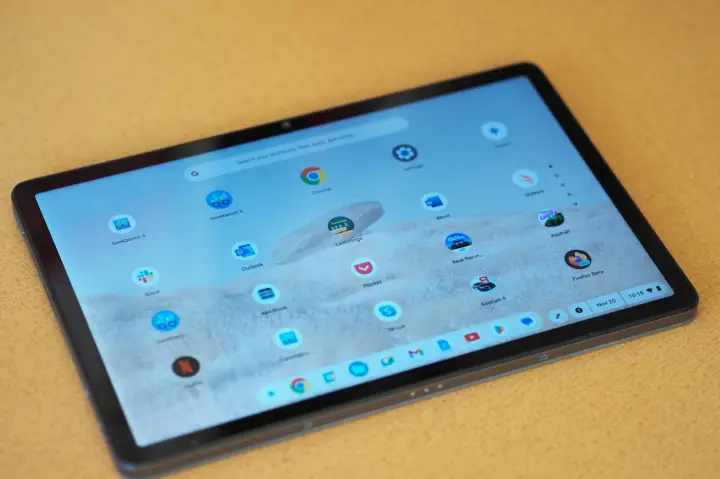 La partie tablette du Lenovo Chromebook Duet 11.