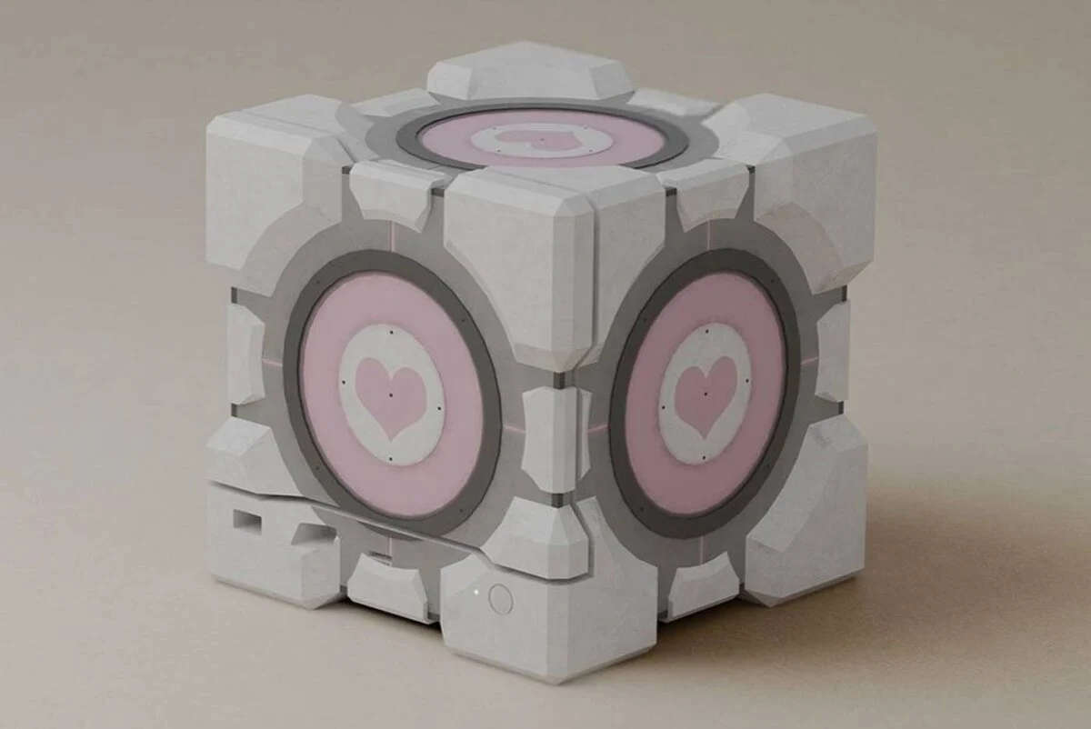 Dbrand Steam Machine companion cube.