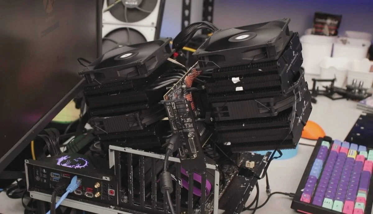 Refroidisseur Thermalright sur RTX 2060.