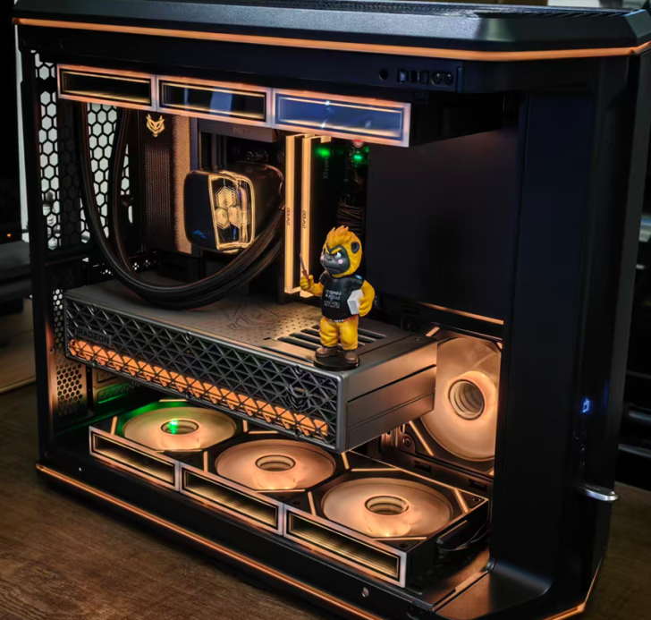 Configuration PC avec carte graphique AMD Radeon.