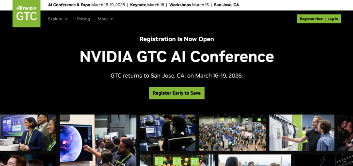 L'événement NVIDIA GTC AI aura lieu du 16 au 19 mars 2026 à San Jose, CA.