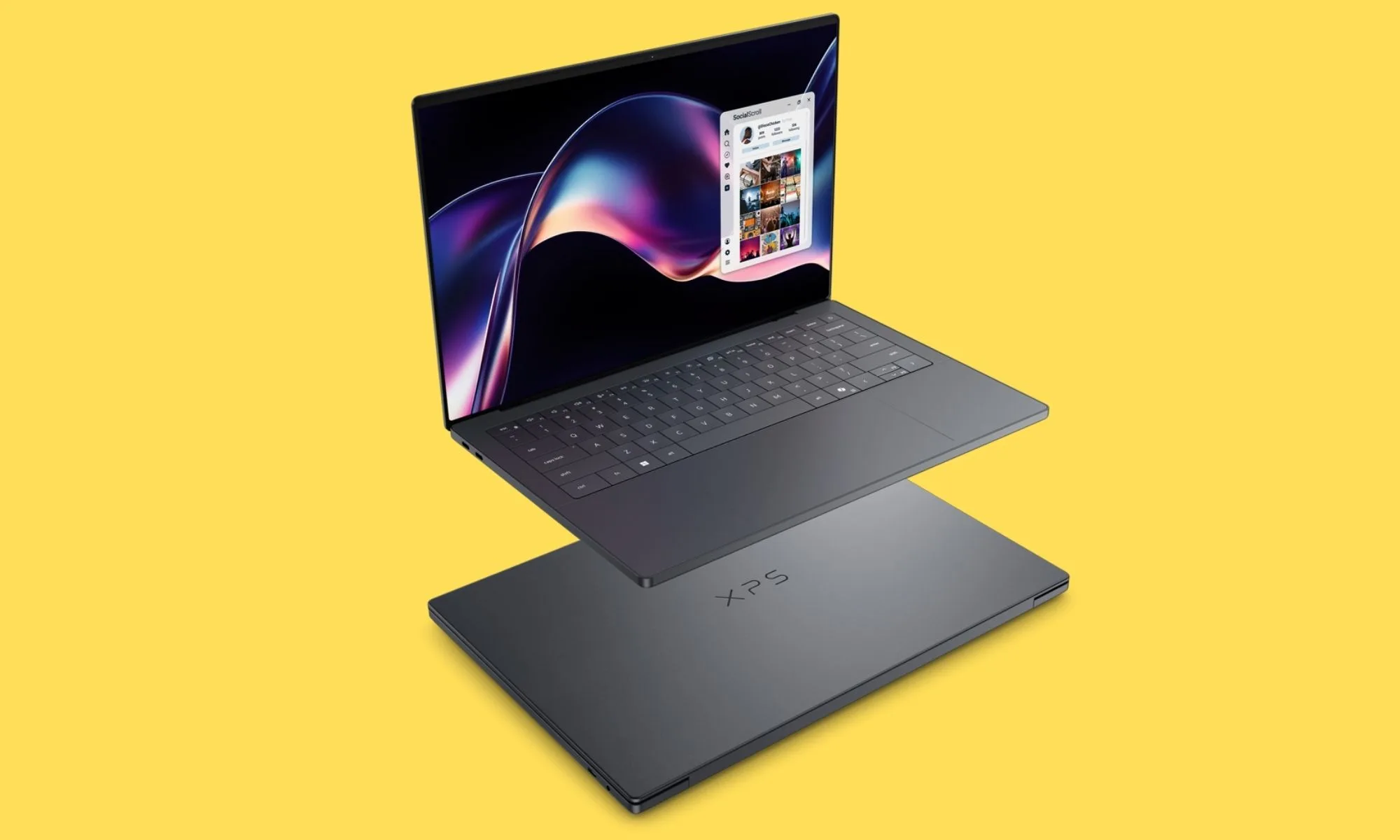 Dell XPS 14 laptop.