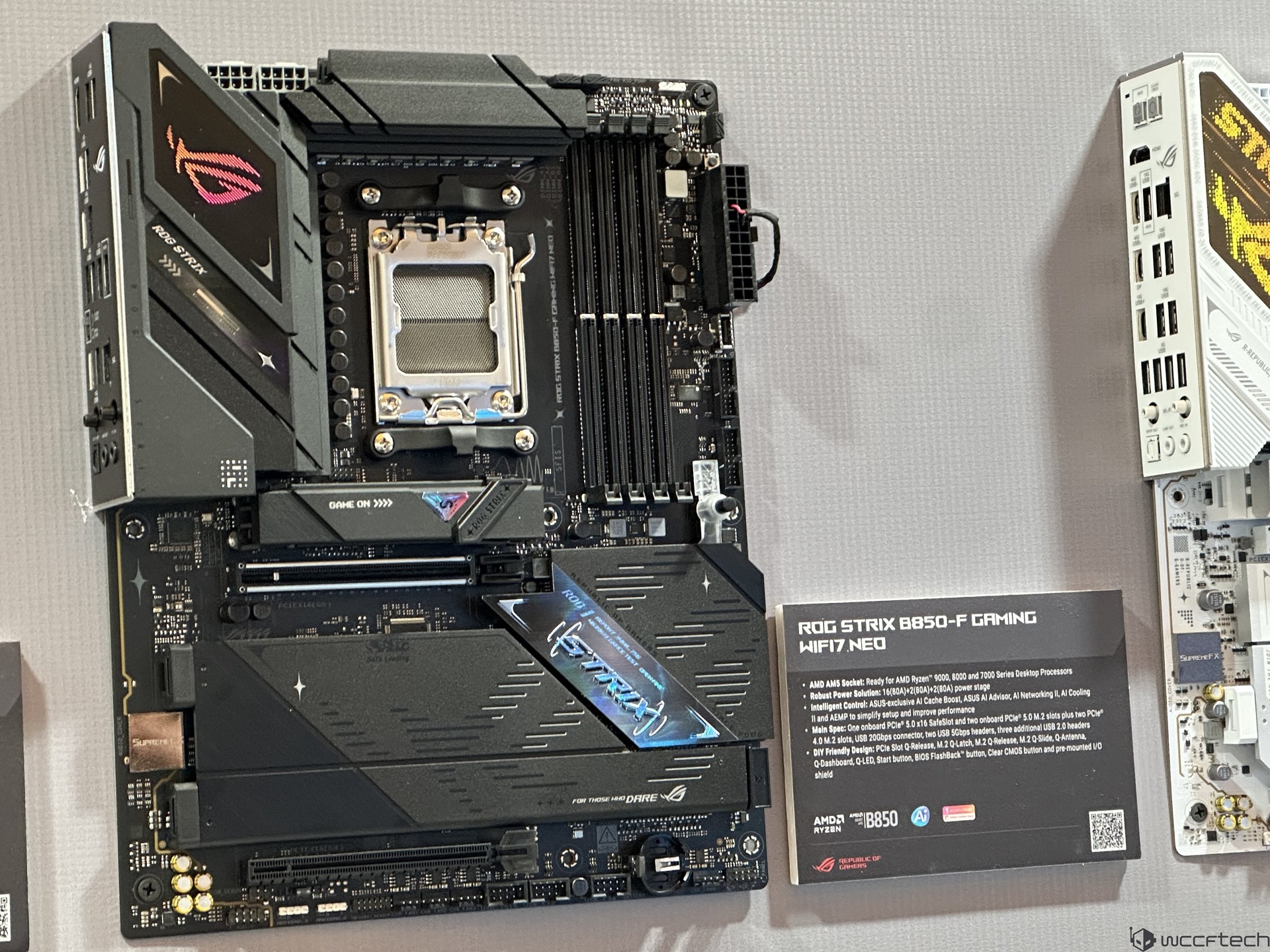 Carte mère ASUS ROG Strix B850-F Gaming WiFi7 Neo