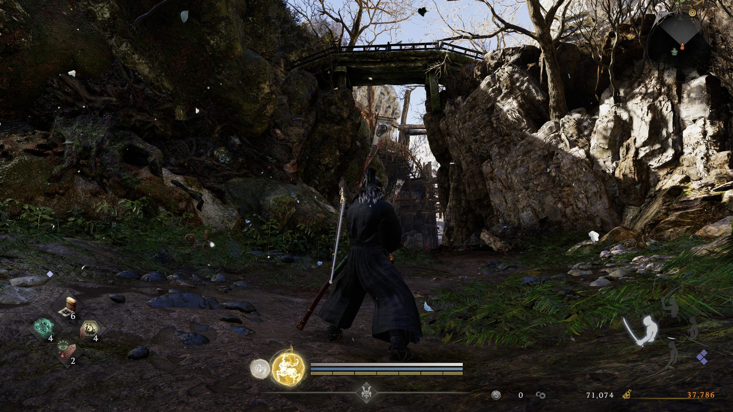 Exploration dans 'Nioh 3'