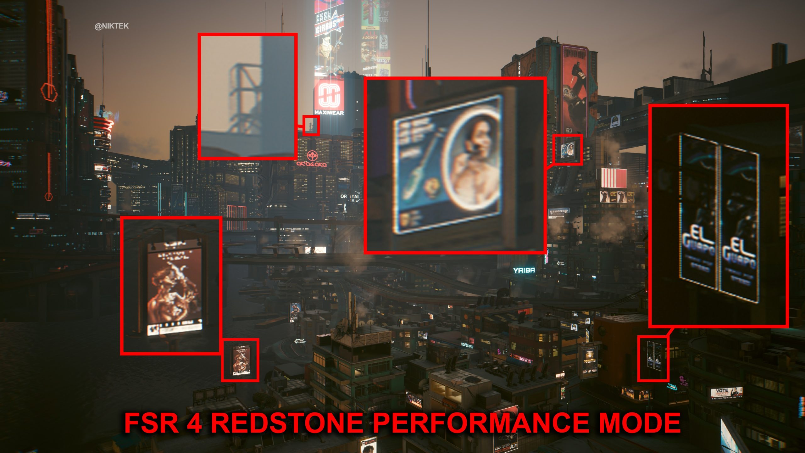 Comparaison entre FSR 4 Redstone et DLSS 4.5.