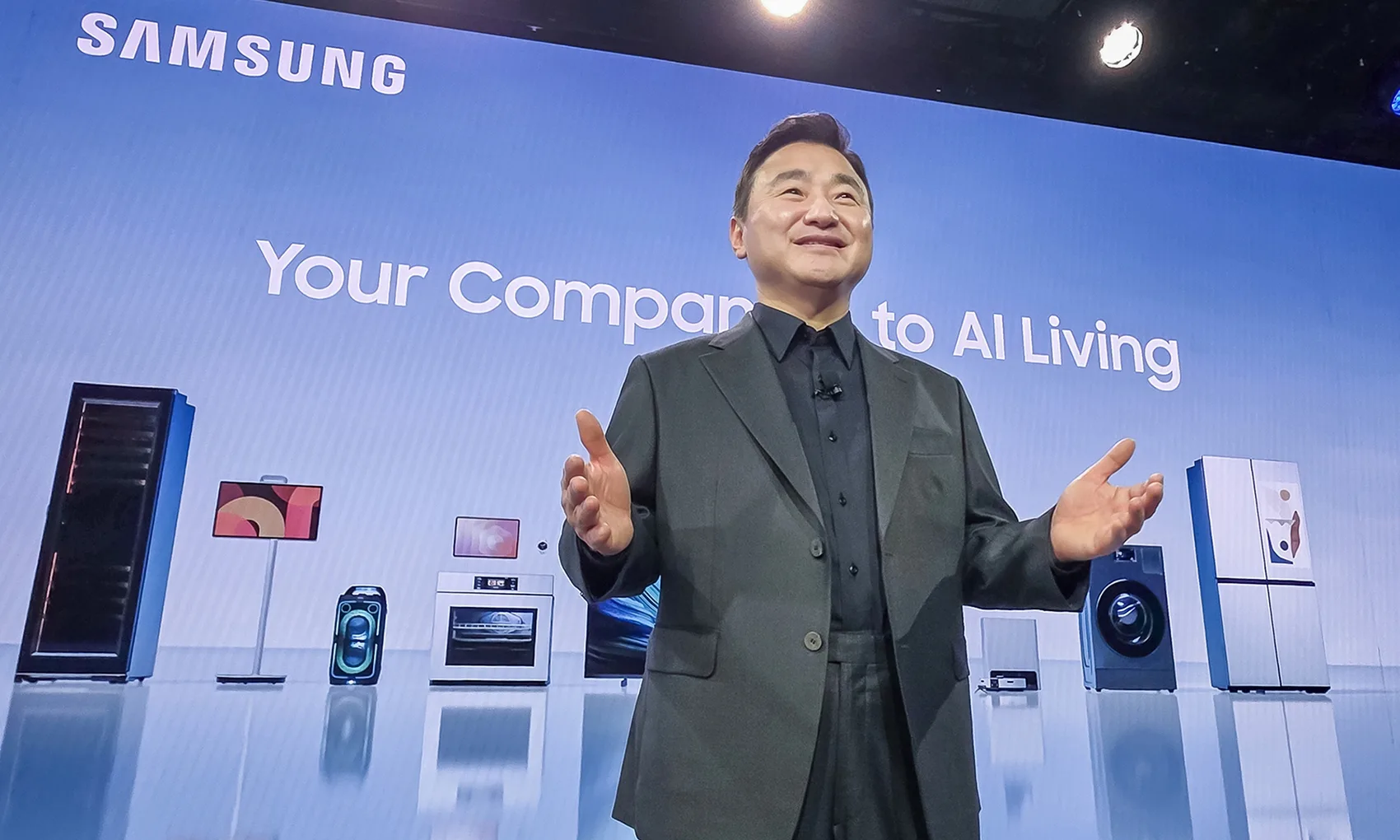 Conférence de presse CES 2026 de Samsung