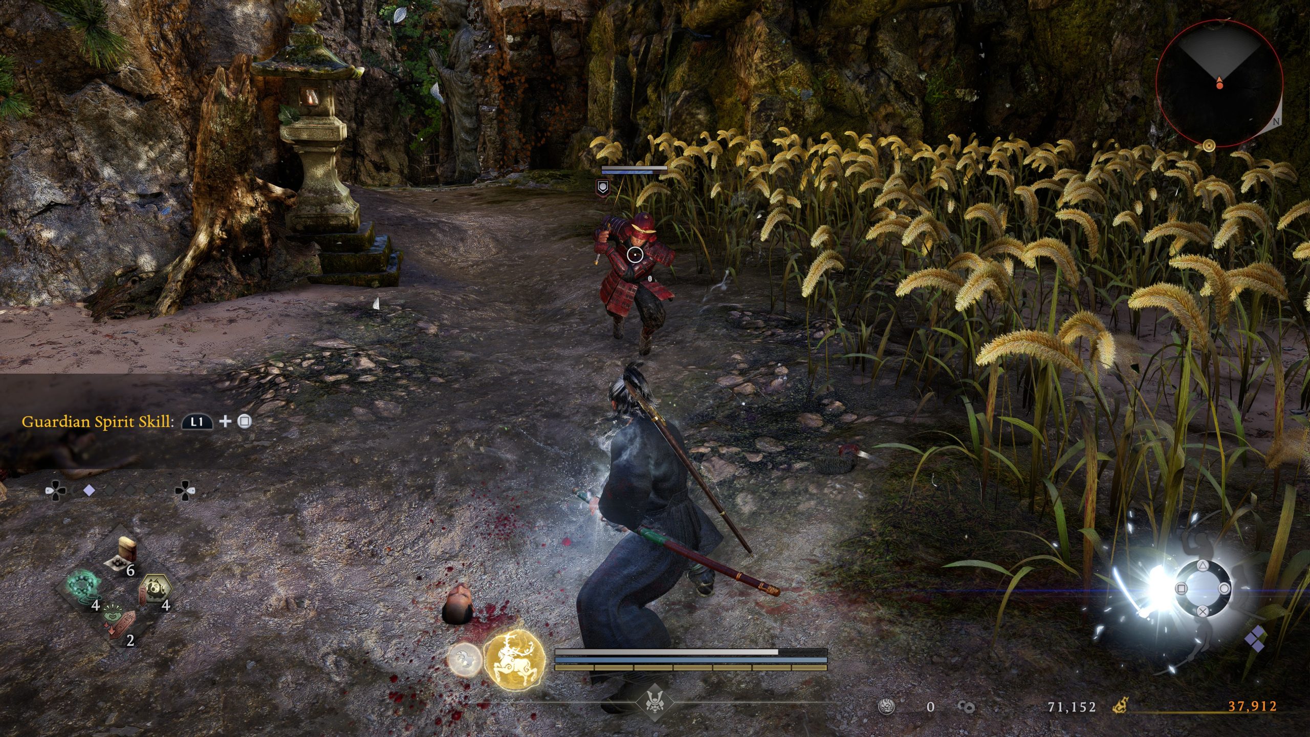 Une scène du jeu Wo Long: Fallen Dynasty