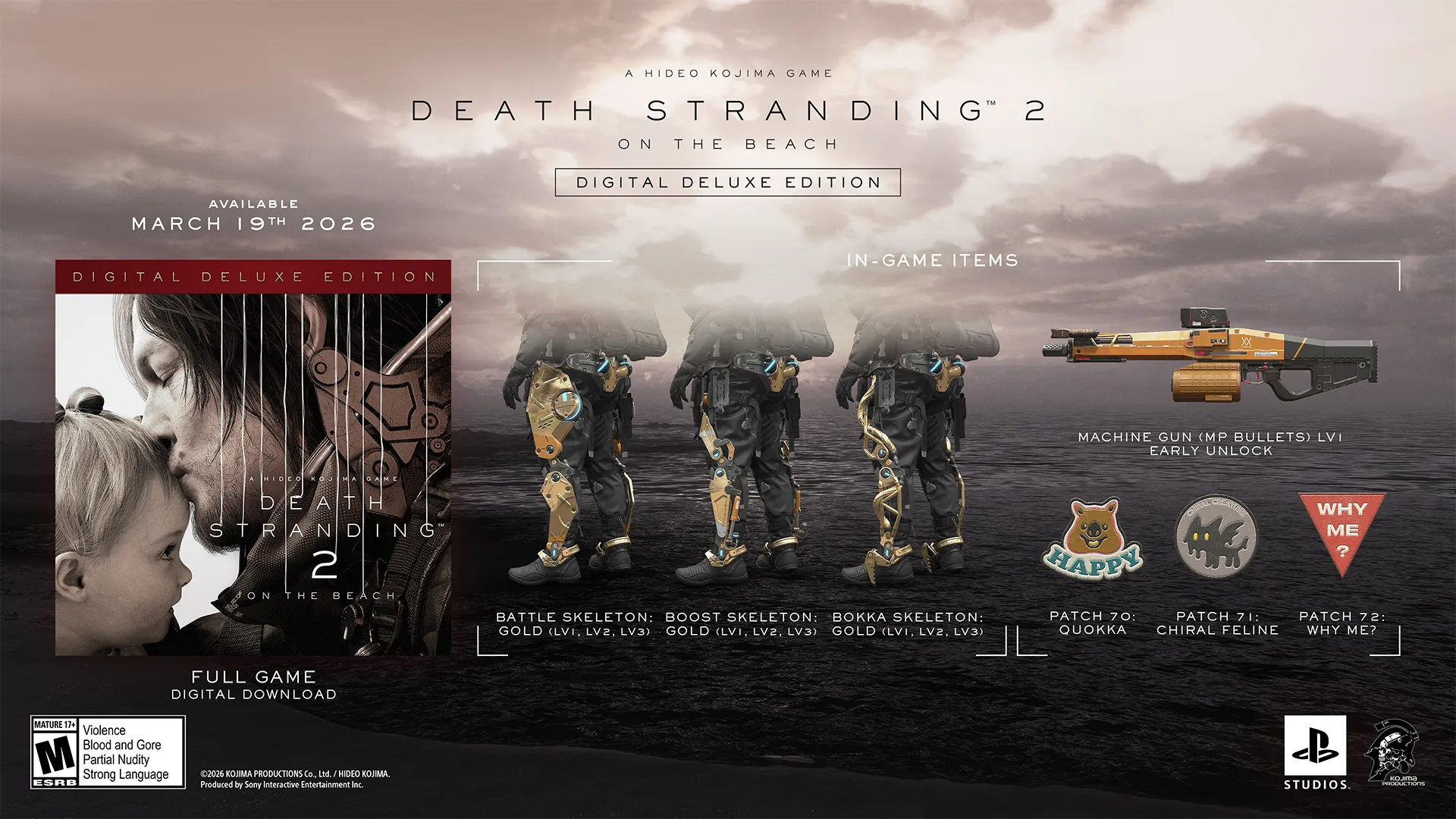 objets de Death Stranding 2