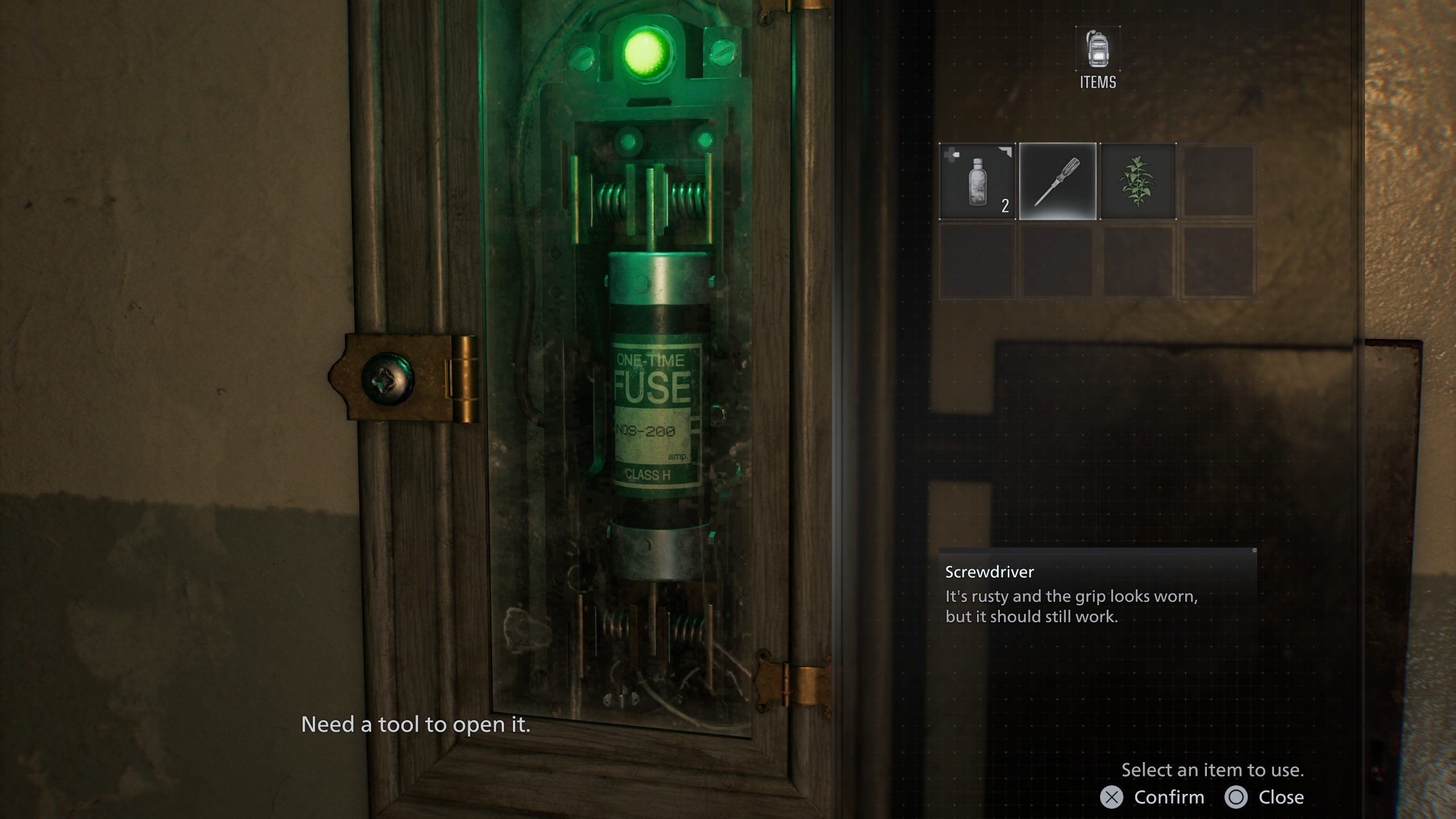 Interface de Resident Evil Requiem