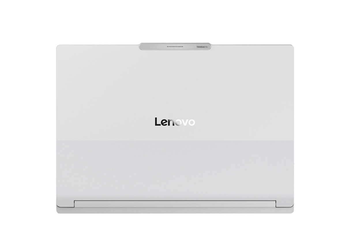 Vue arrière du Lenovo ThinkBook 16+.